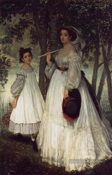  portrait - Le portrait des deux sœurs James Jacques Joseph Tissot